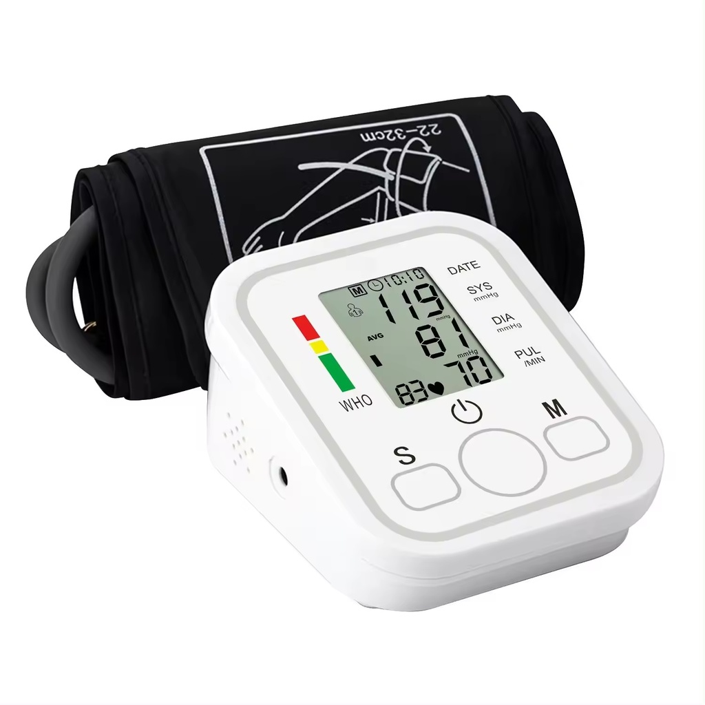 Automatic Tensiometros Electronic Upper Arm Blood Pressure Monitor Health Medical Tensiometro Digital Blood Pressure Monitor